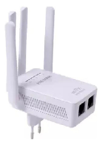 Extensor Amplificador De Señal Wifi Repetidor Largo Alcance 4