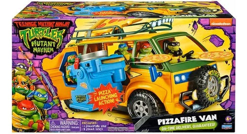 Teenage Mutant Ninja Turtles Movie Delivery Pizza Truck with Accessories 83468 0