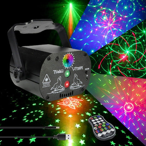 Luz De Festa Luzes A Laser Projetor Lâmpada Iluminação De Pa 1