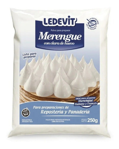 Ledevit Meringue Powder - Gluten-Free - 250grs 0