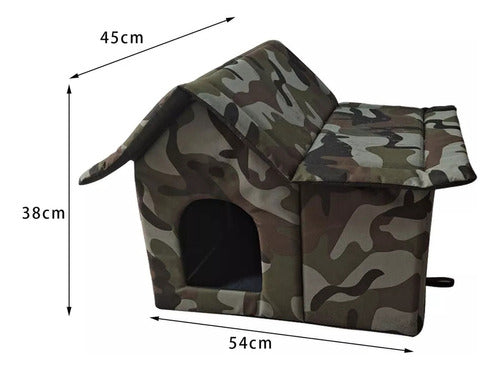 Casa Para Gatos Ao Ar Livre, Barraca Para Cachorros, Casa 1