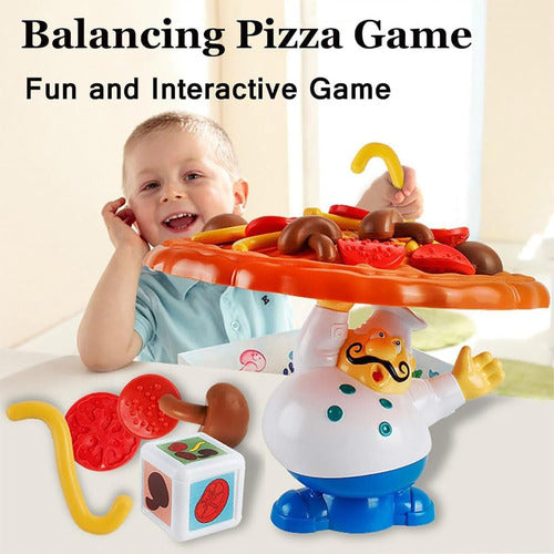 Generic Pizza Topple Game for 2-4 Players, One Size 3