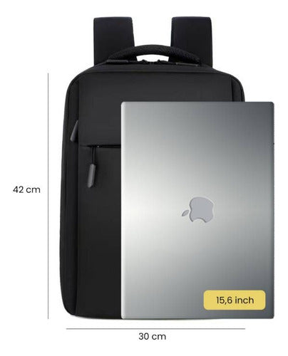 Numi Anti-theft Waterproof Computer Backpack with USB Charger 1