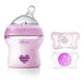 Chicco Natural Feeling Newborn Set - Bottle + Pacifier 4