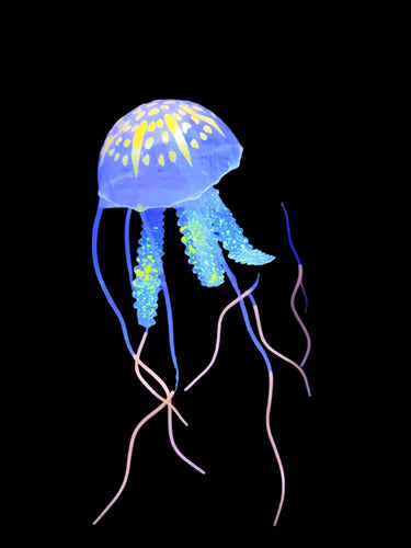 Luminous Jellyfish Aquarium Ornament with Movement - Shipping Available 2