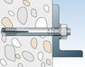 Fischer Broca Fijación De Acero Para Hormigon MR6 X 50 Un 2