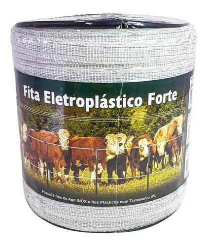 Fita Eletroplástica Equinos Cavalo Ovelha 40 Mm X 200 Mts 0