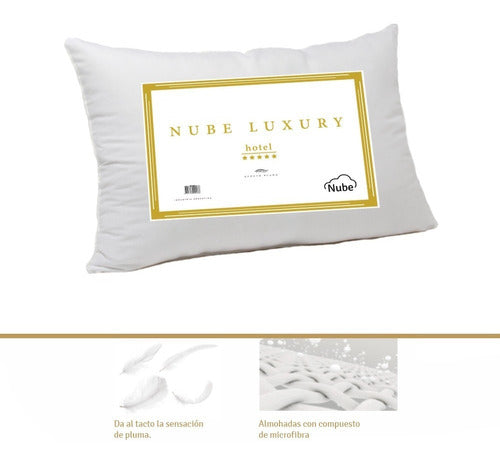 Nube Almohada Hotel Nube Luxury 5 Estrellas Efecto Pluma 50x70cm 2