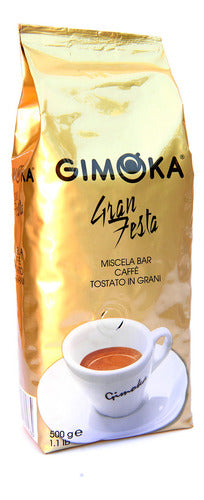 Gimoka Café En Granos Tostado Gran Festa 500 Gr 0