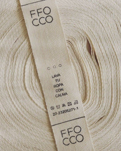 Personalized Cotton Ribbon Label - 2.5 cm Wide 4