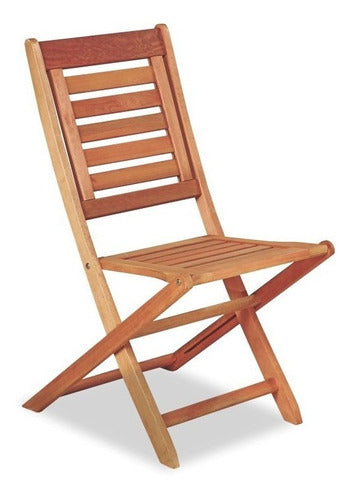 Ecomadera Amancay Eucalyptus Folding Chair 0