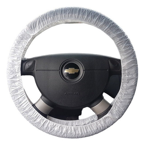 GUVALORMI.COM Disposable Elasticized Steering Wheel Covers (50 Pieces) 0