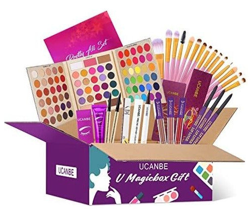 Ucanbe Juego De Maquillaje Para Mujeres, Kit Completo, Incl 0