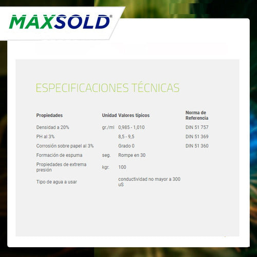 MAXSOLD 4 Liters Machined Refrigerant Soluble Oil 5