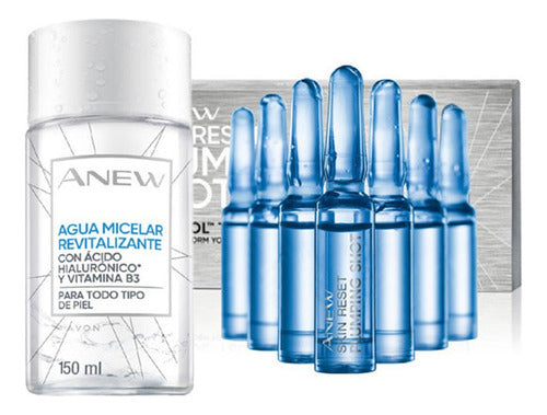 Avon Anew Micellar Water + Concentrated Ampoules 0