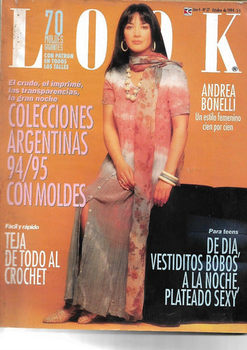 Look Magazine #37 1994 Andrea Bonelli Teresa Calandra Moldes 0