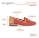 Briganti Mocasin Chatita Mujer Cuero Zapato Mcmo03505 5