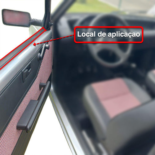 Pestana Externa Porta Direita Fiat Strada 2005 A 2011 3