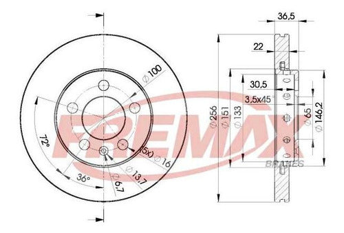 Kit Discos Y Pastillas Audi A3 1996-2003 1.6 Delantero Cuota 1