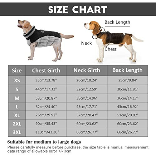 Abrigo Invierno Perro Chaqueta Cálido Clima Frío Cha 4