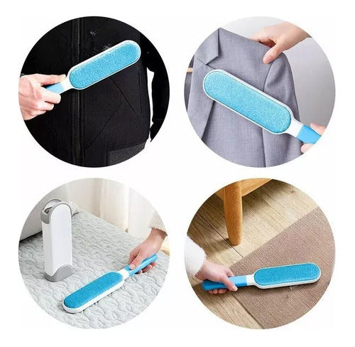 Lint Brush Pet Hair Remover for Dogs Cats 2