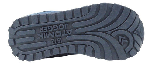 Atomik Footwear Kids Blue Casual Jogger Sneakers XNV23 3