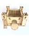 Fortress Castle for Toy Soldiers or Dolls Fibrofacil Assembled 0