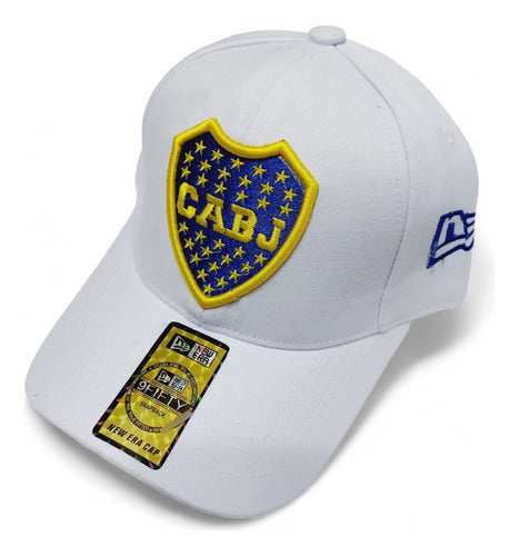 New Era Curved Cap with Boca Junior Buckle TopQuality 2