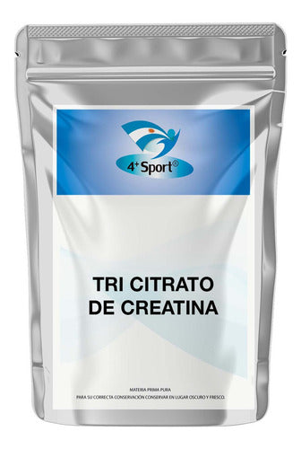 4+ Sport Tri Citrato De Creatina 500 Gr 0