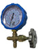 JR Manifold Manometer De Baja Simple Bronce Refrigeracion R410 2