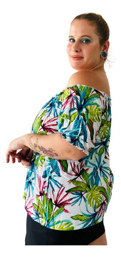 Floral Paisana Blouse Pili Plus Size Summer Specials 18