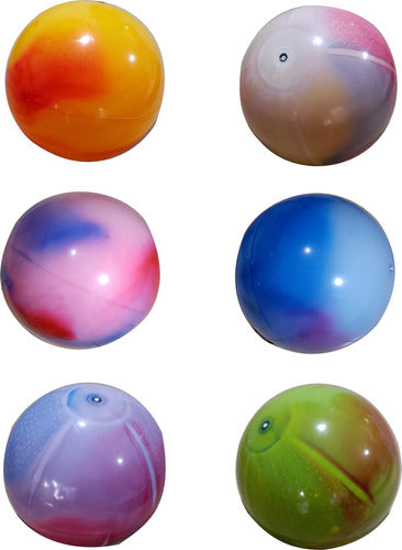 Pelotas De Goma Multicolor X 10 Unidades 1