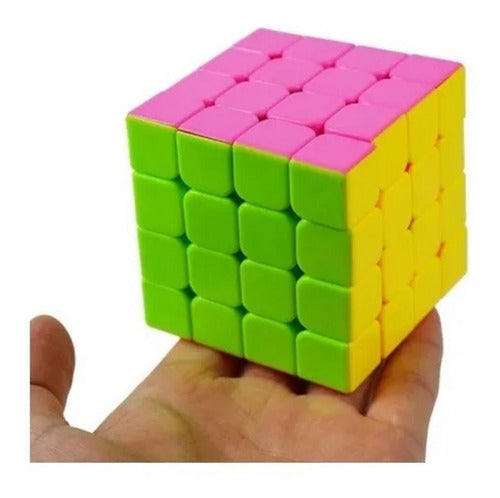 XINYUAN Cubo Magico 4x4x4 Stickerless Candy Color 1