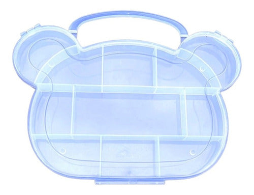 Gatuvia Plastic Box for Crafting, Large Bear Design, Special Offer - 1 Unit 0