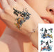 Cotillon Luminoso Mi Souvenir 20 Temporary Tattoo Sheets Various Designs 2