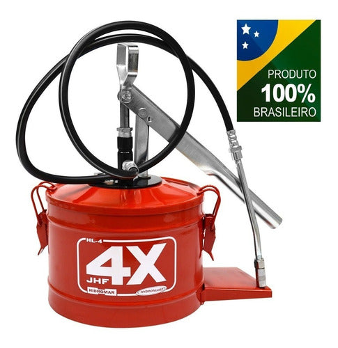 Hydronlubz Bomba De Graxa Manual - 4kg - Frete Grátis 1