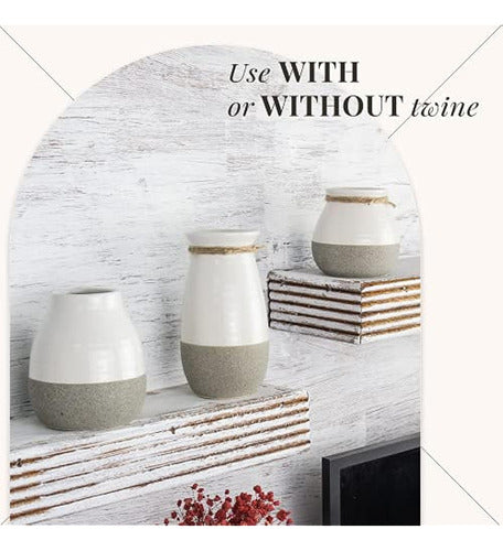 Fortivo Modern Farmhouse Decor, Decorative Vases 2