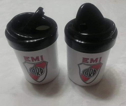 Personalizados A y V Azucarera Yerbera Plastica Personalizadas Con Tapa Con Pico 2