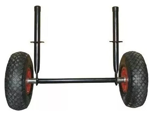 Al Aguaman Kayak Cart with Inflatable Wheels 0