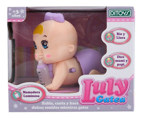 Ditoys Luly Doll Crawls, Laughs, Cries, Lights, and Sounds 5