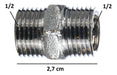 Bronze Male Replacement Threaded Joint 1/2 x 1/2 1
