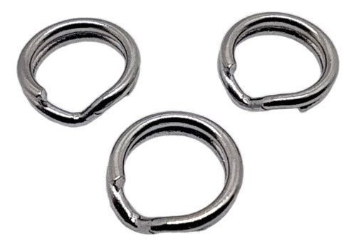 Relix Split Ring Nº7.0 Pack of 20 Units for Fishing 1