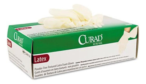 Curad Latex Free Powder Free Exam Gloves, Large, 100 Count 0