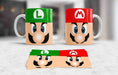 Sublimation Templates Mario Bros 12 Designs Mugs 1