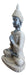 Generic Silver Sitting Buddha in Lotus Position - 16 cm Buddha Praying 5