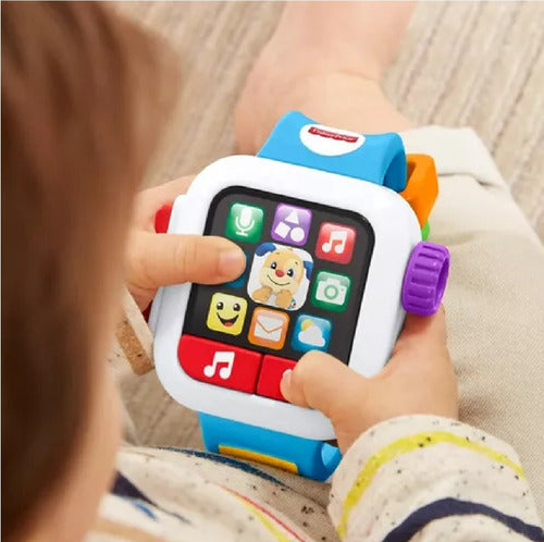 Fisher Price Mi Primer Smartwatch Rie Y Aprende Original 1