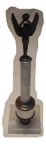 Generic Bronze Aluminum Trophy Award with Marble Base 0