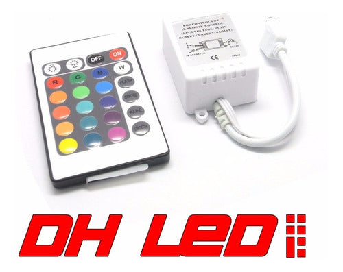 RGB Controller 24 Keys with Remote Control for LED Strips 1