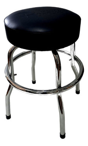 Black Barstool Guitar Bench by Parquer 0