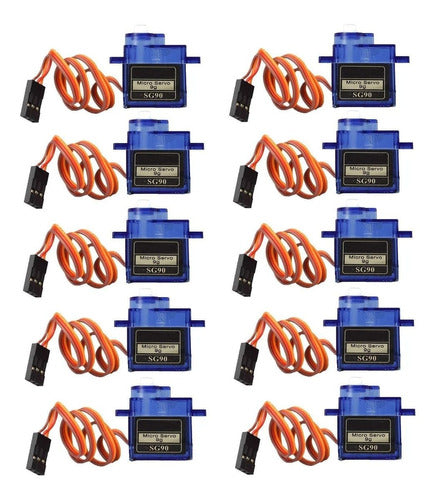 Tower Pro SG90 Mini Servo 9g - Pack of 10 0